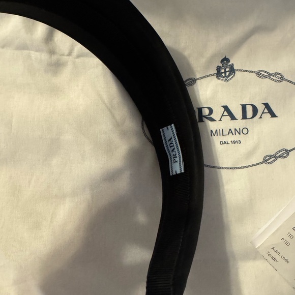 Prada Black Headband - Picture 6 of 12
